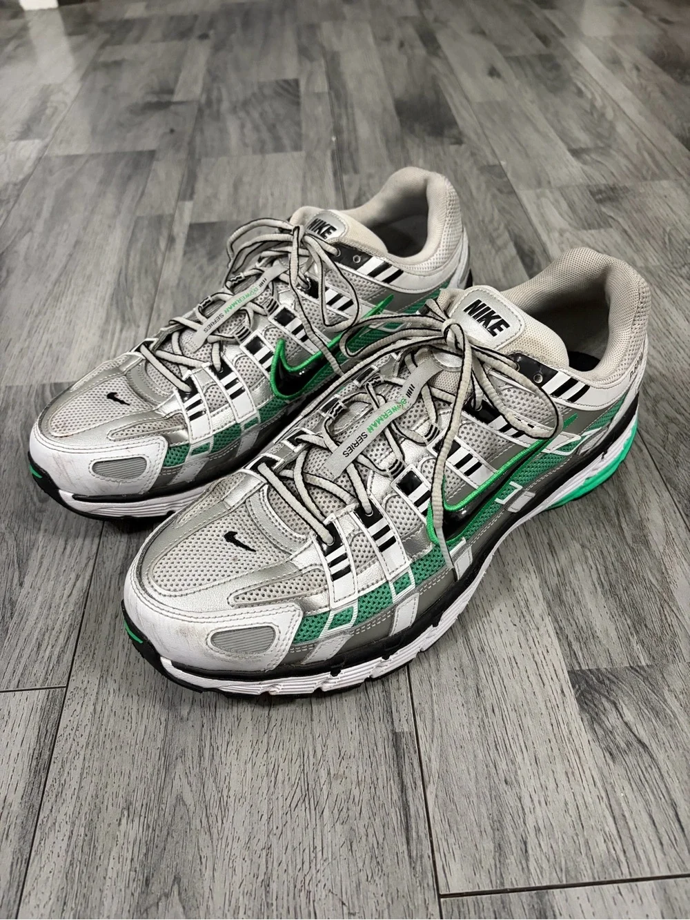 Nike P-6000 Spring Green Running Shoes Sneakers CD6404-104
